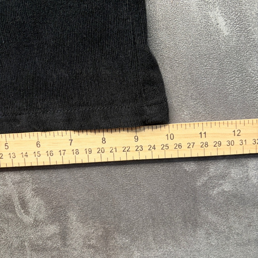 Vtg Y2K The Limited Corduroy Pants Women 6 Drew Fit Black Stretch Bootcut Preppy - Picture 10 of 13